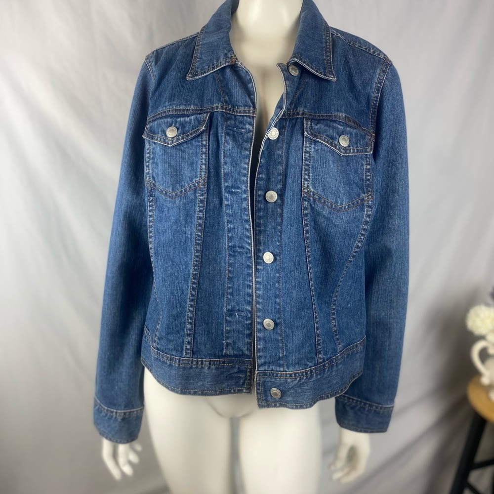 Liz Claiborne Blue Denim Jacket